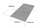 Tabla aluminiu 15.00x1250x2500 mm 1